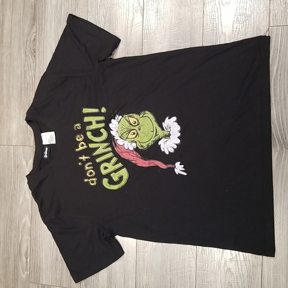 Dr. SEUSS  don't be a Grinch men's sz M (32-34) shirt good condition